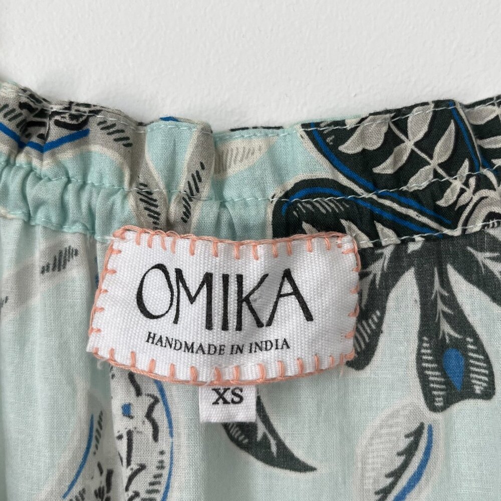 OMIKA paola maxi dress in nadia mint